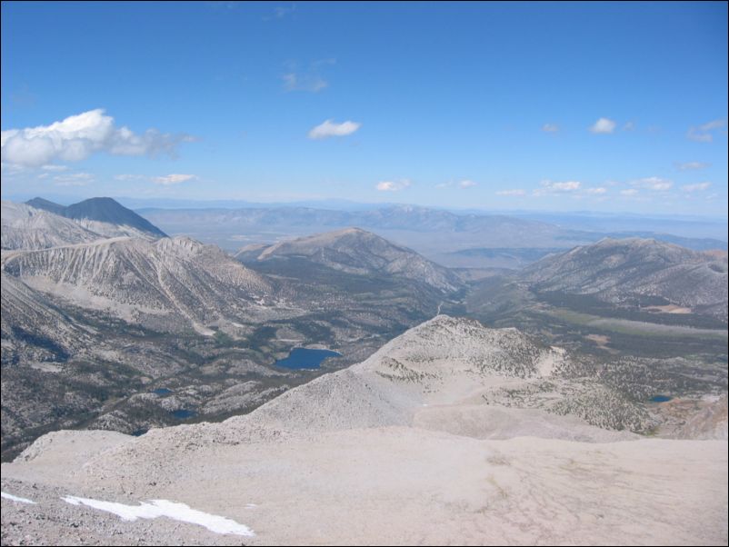 2005-09-11 Morgan (04) Summit Plateau of Morgan Class 1 route